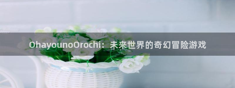 亿万28官网平台代理条件是什么：OhayounoOrochi：未来世界的奇幻冒险游戏