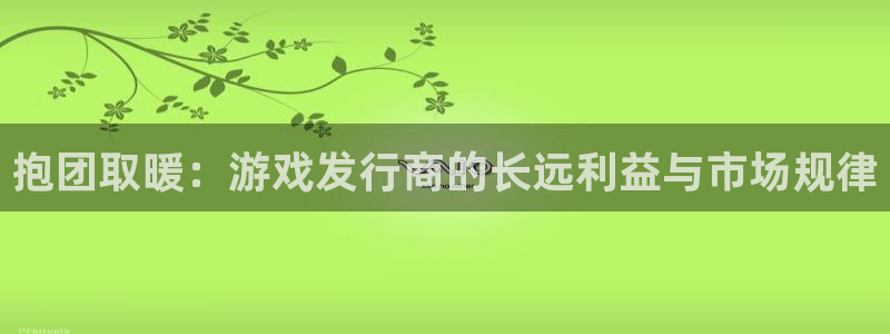 亿万28官网客服怎么样：抱团取暖：游戏发行商的长远利益与市场规律