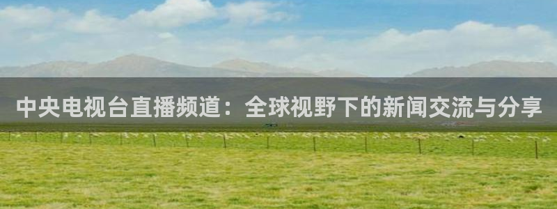 山猫体育：中央电视台直播频道：全球视野下的新闻交流与分享